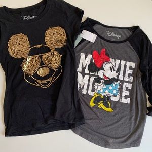 Two T-shirt Disney Bundle.